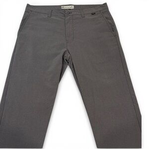 Travis Mathew Straight Leg Extra Soft Charcoal Chinos